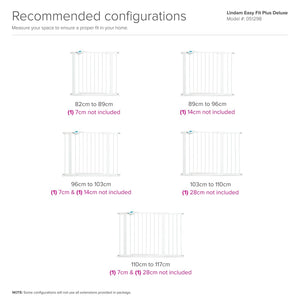 Munchkin Lindam Easy Fit plus Deluxe Safety Gate 13798742
