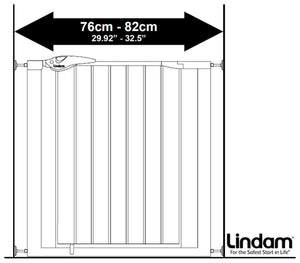 Munchkin Lindam Easy Fit plus Deluxe Safety Gate 13798742