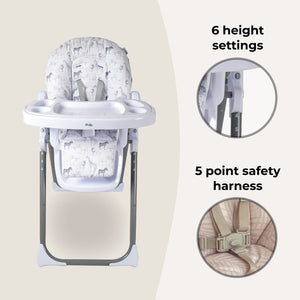My Babiie MBHC8 Premium Highchair - Safari 14013828