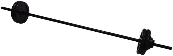 Opti 50KG Cast Iron Barbell Dumbbell Set 14197586