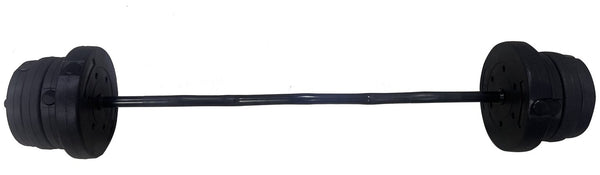 Opti Z Curl Vinyl Barbell Weight Set - 25kg 15824827