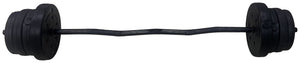 Opti Z Curl Vinyl Barbell Weight Set - 25kg 15824827