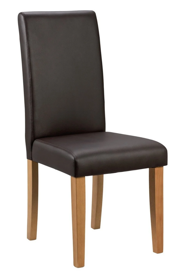 Pair of practical dining chairs for everyday meals and family dining