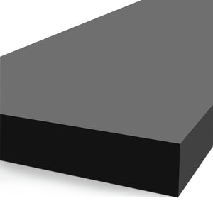 Jak 60cm Floating Shelf - Black Gloss 18753816