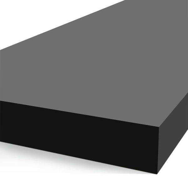 Jak 60cm Floating Shelf - Black Gloss 18753816