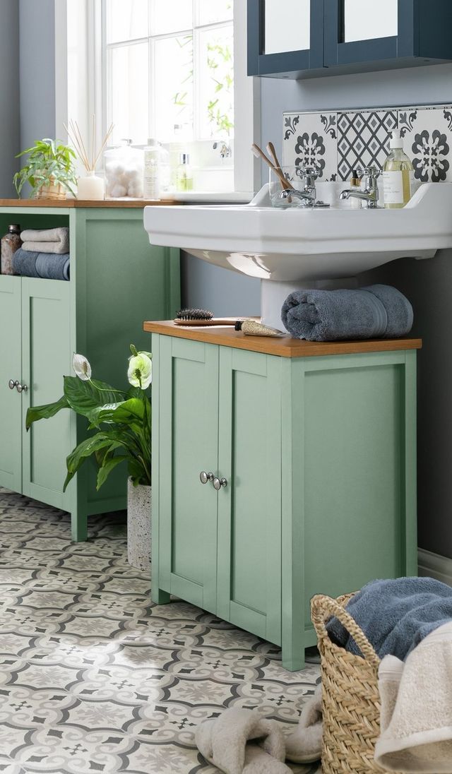 Livingston Under Sink Unit - Sage Green 14330161