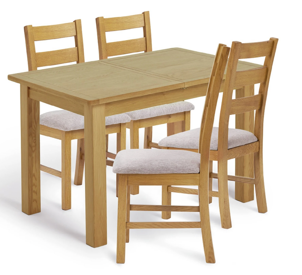 Home Ashwell Oak Dining Table ONLY 13181328