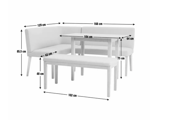 Home Conny Natural Dining Table ONLY 14372239