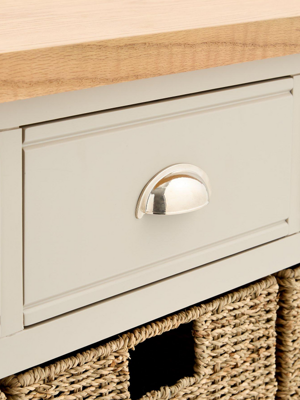 Malone 3 Drawer, 6 Basket Sideboard - contains Solid Wood VZNNC