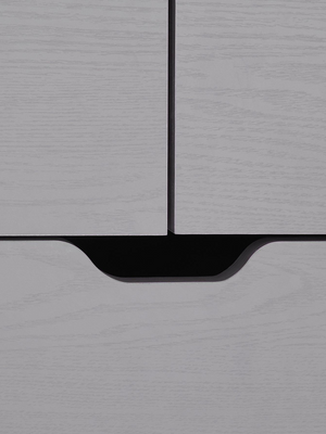 Aspen 4 + 2 Drawer Chest - Grey Oak Effect PGNNA