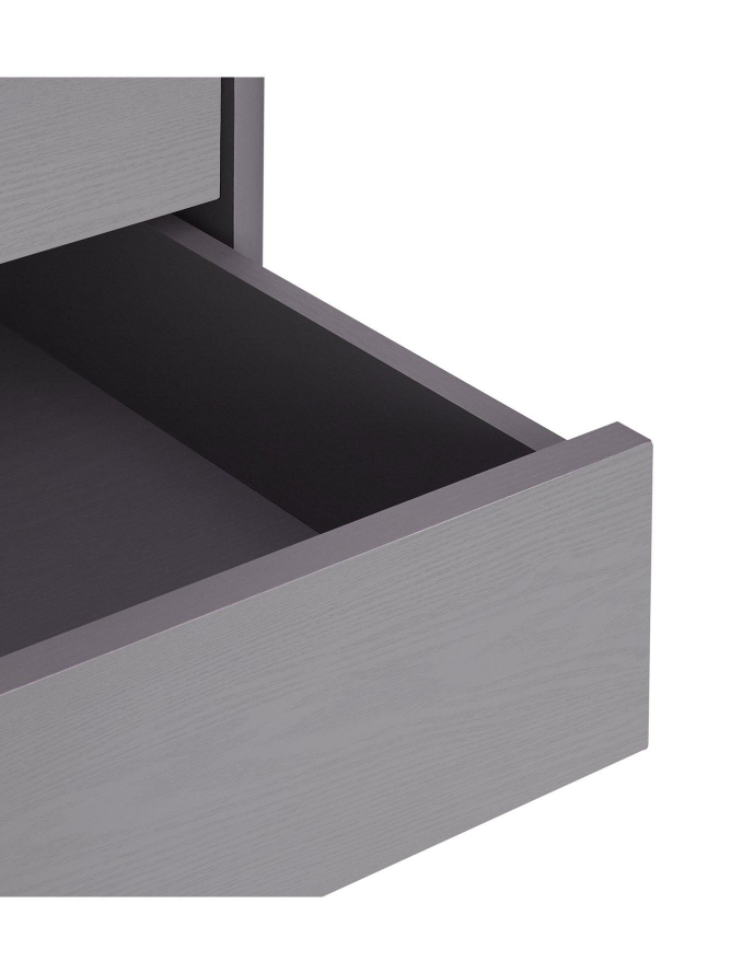 Aspen 4 + 2 Drawer Chest - Grey Oak Effect PGNNA
