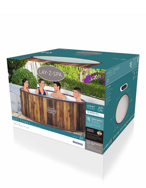 Lay-Z-Spa Helsinki AirJet Spa Hot Tub (For 5-7 Adults) QQLRW