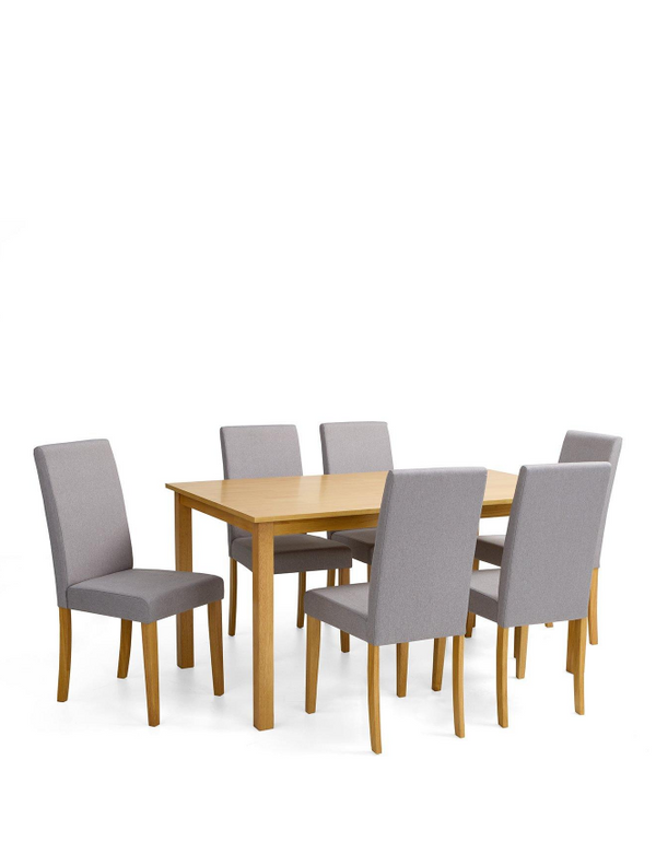 Primo 12 Grey Fabric Chairs (3 Boxes of 4 Chairs) - Wood/Grey VLTT7