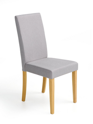 Primo 12 Grey Fabric Chairs (3 Boxes of 4 Chairs) - Wood/Grey VLTT7