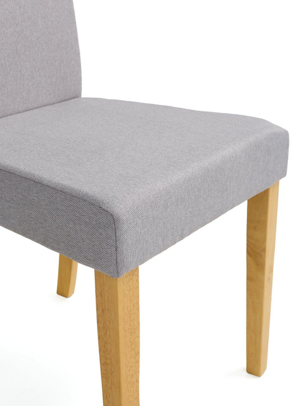 Primo 12 Grey Fabric Chairs (3 Boxes of 4 Chairs) - Wood/Grey VLTT7