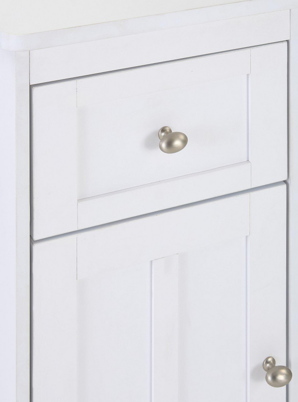 Darcy Dressing Table/Desk  - White - FSC® Certified W8ZTP