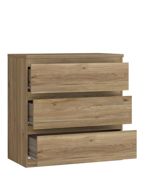 Lisson Chest of 3 Drawers - New Oak - FSC® Certified W9YYJ