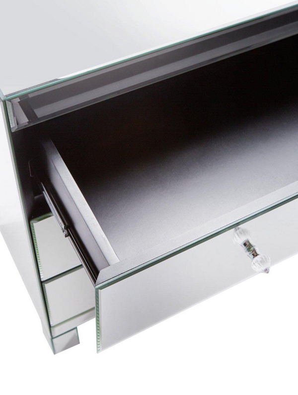 Parisian Ready Assembled Mirrored Wide 3 Drawer Chest - FSC® Certified 4AAE3