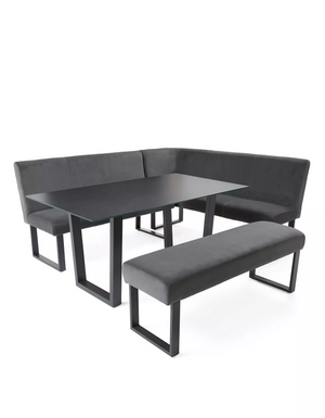 Nevada Dining Bench - Grey - FSC® Certified W8DBK