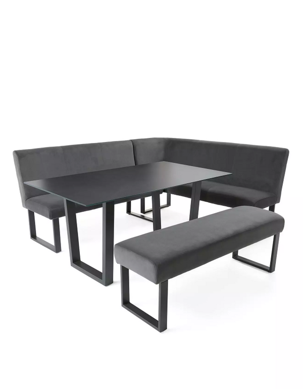 Nevada Dining Bench - Grey - FSC® Certified W8DBK