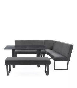 Nevada Dining Bench - Grey - FSC® Certified W8DBK
