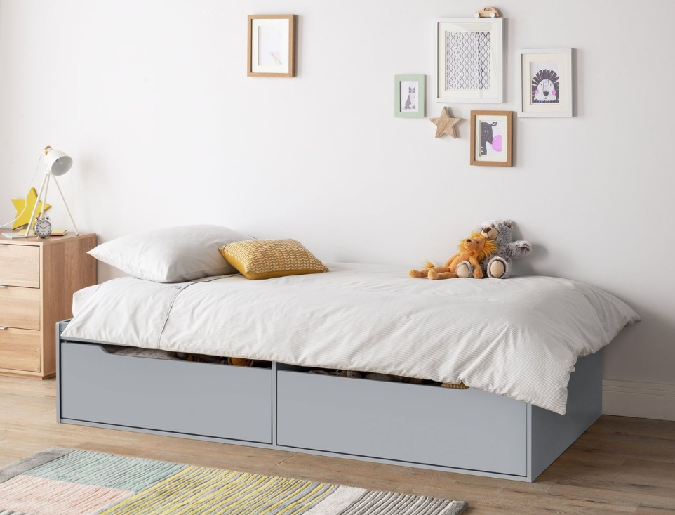 Habitat Lloyd Storage Cabin Bed - Grey 13283941