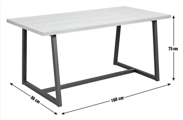 Habitat Nomad 160cm Dining Table - Natural 14076092
