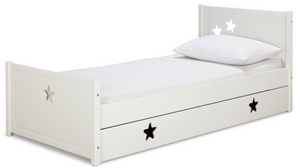 Habitat Stars Single Bed Frame With Drawer - White 14559698