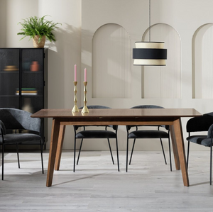 Habitat Callan Extending Wood Veneer 4-6 Seater Dining Table 14840132