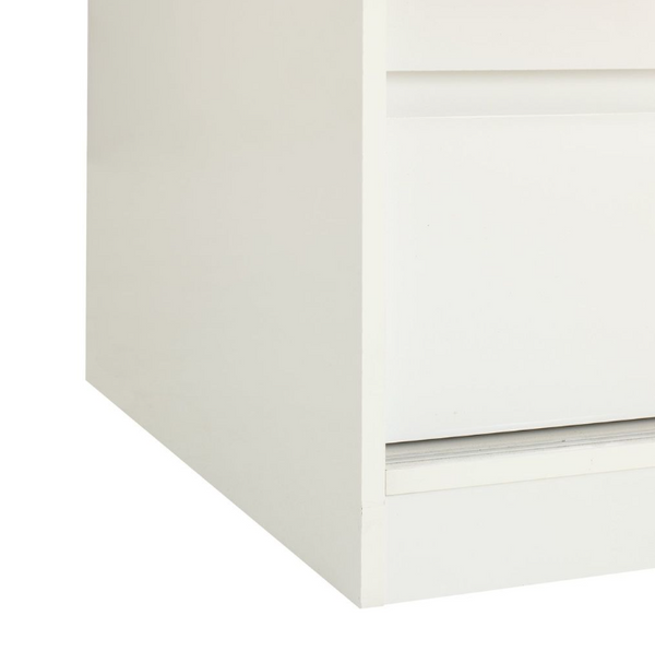 Tvilum  Naia 2 Door 3 Drawers Wardrobe - White Gloss 17313714
