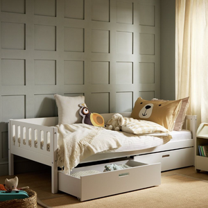 Habitat Kids Ronnie Single Day Bed & Drawer - White 17319684