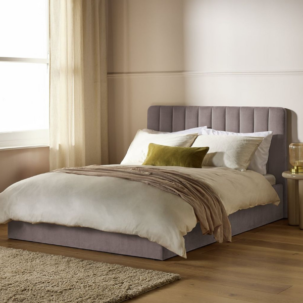 Argos Home Pandora Small Double End Lift Ottoman Bed - Taupe 17333093