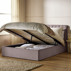 Argos Home Pandora Small Double End Lift Ottoman Bed - Taupe 17333093
