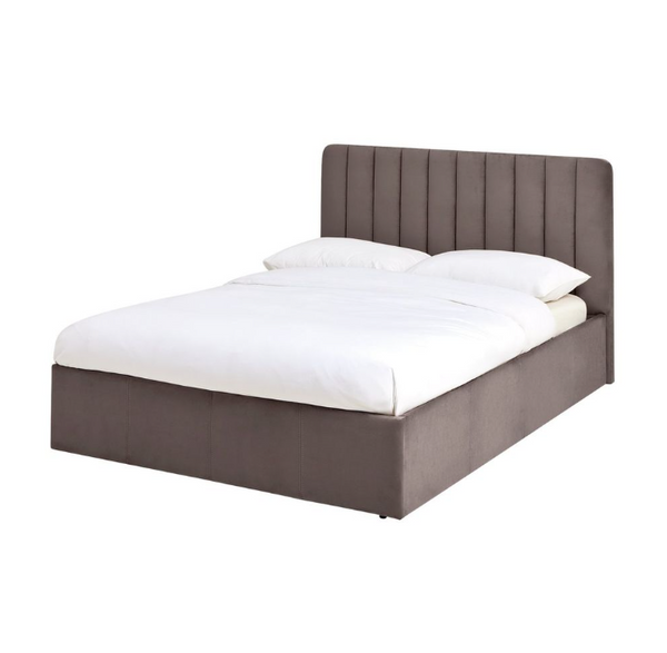 Argos Home Pandora Small Double End Lift Ottoman Bed - Taupe 17333093
