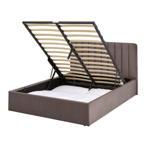 Argos Home Pandora Small Double End Lift Ottoman Bed - Taupe 17333093