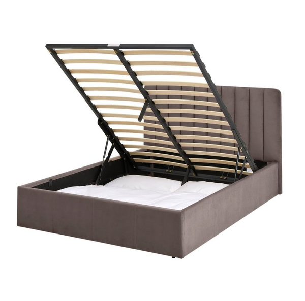 Argos Home Pandora Small Double End Lift Ottoman Bed - Taupe 17333093