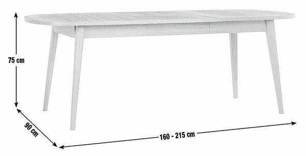 Habitat Etta Extending 6 - 8 Seater Dining Table - Natural 17449035
