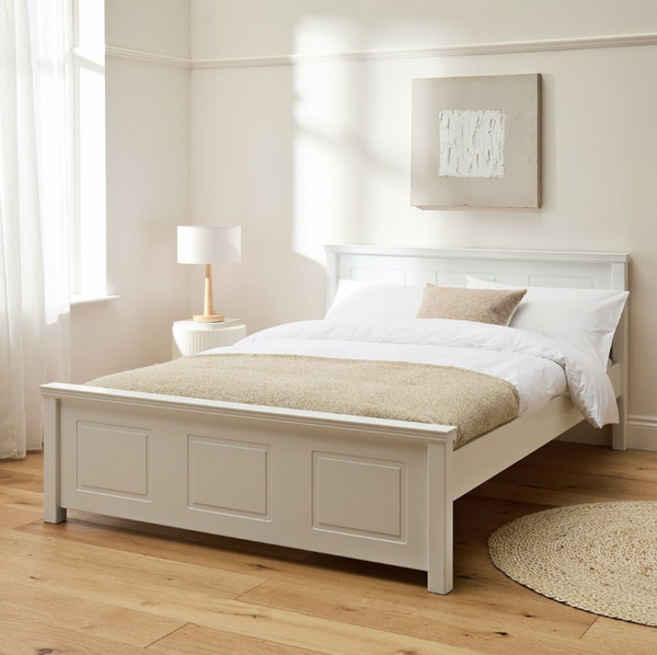 Argos Home Grayson Small Double Bed - White 17711189