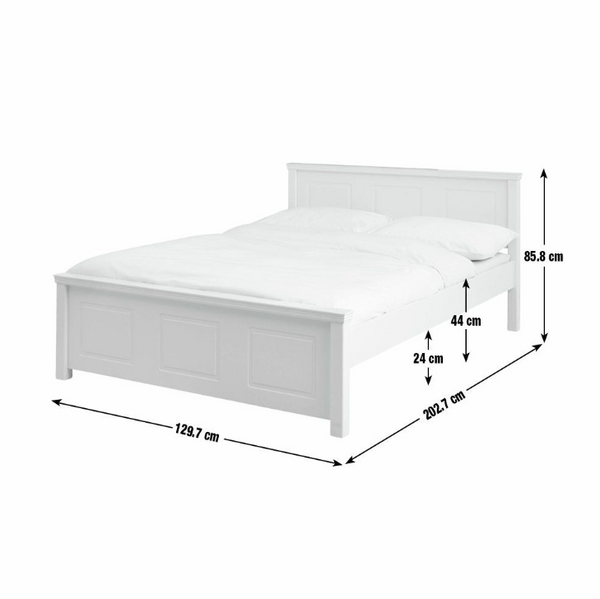 Argos Home Grayson Small Double Bed - White 17711189