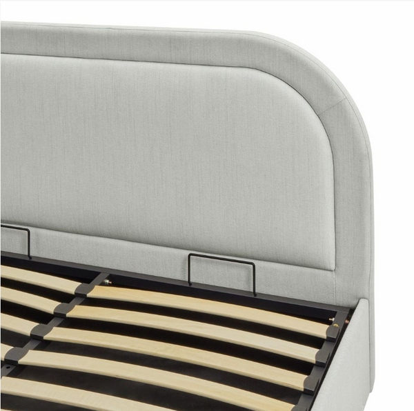 Habitat Ashford Small Double End Lift Ottoman Bed - Grey 17800698
