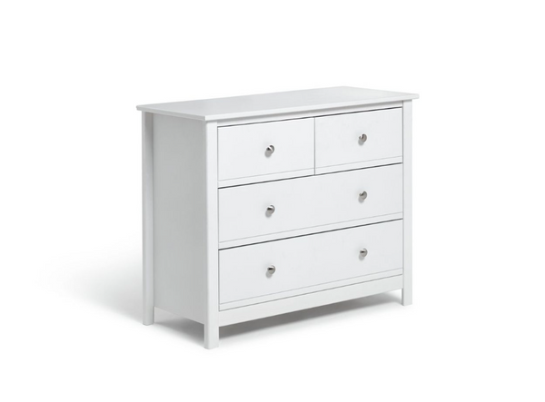 Habitat Brooklyn 4 Drawer Chest - White 18153461