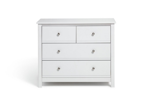 Habitat Brooklyn 4 Drawer Chest - White 18153461