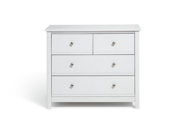 Habitat Brooklyn 4 Drawer Chest - White 18153461