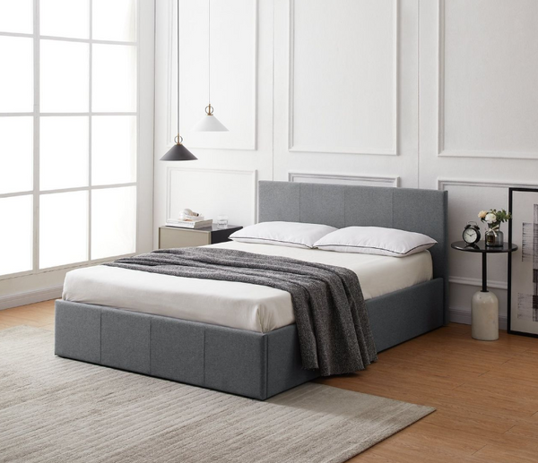 Heathdon Small Double Ottoman Bed Frame- Grey 19540554