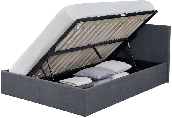 Heathdon Small Double Ottoman Bed Frame- Grey 19540554
