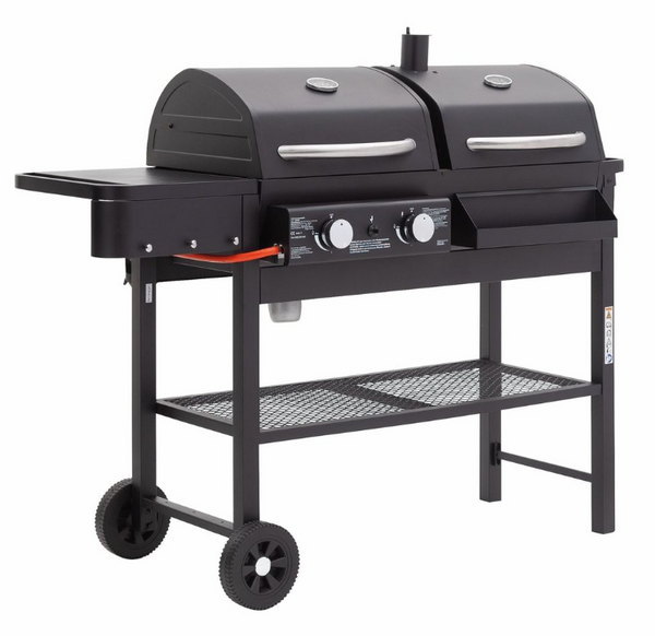 2 Burner Gas And Charcoal BBQ 12066004