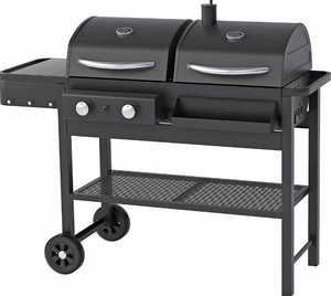 2 Burner Gas And Charcoal BBQ 12066004