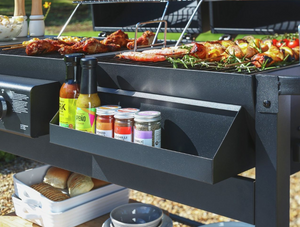 2 Burner Gas And Charcoal BBQ 12066004