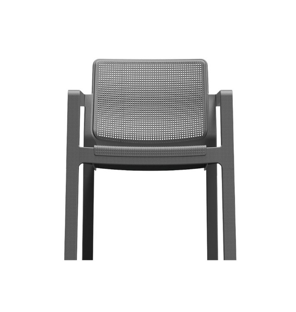 Keter Emily 4 Seater Plastic Garden Sofa Set - Dark Grey 14524379