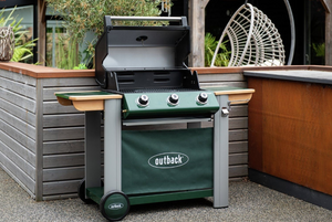 Outback Ranger 3 Burner Gas and Charcoal BBQ 17635564